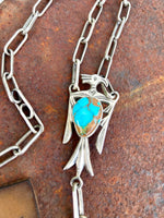 Royston Turquoise Rosary Necklace