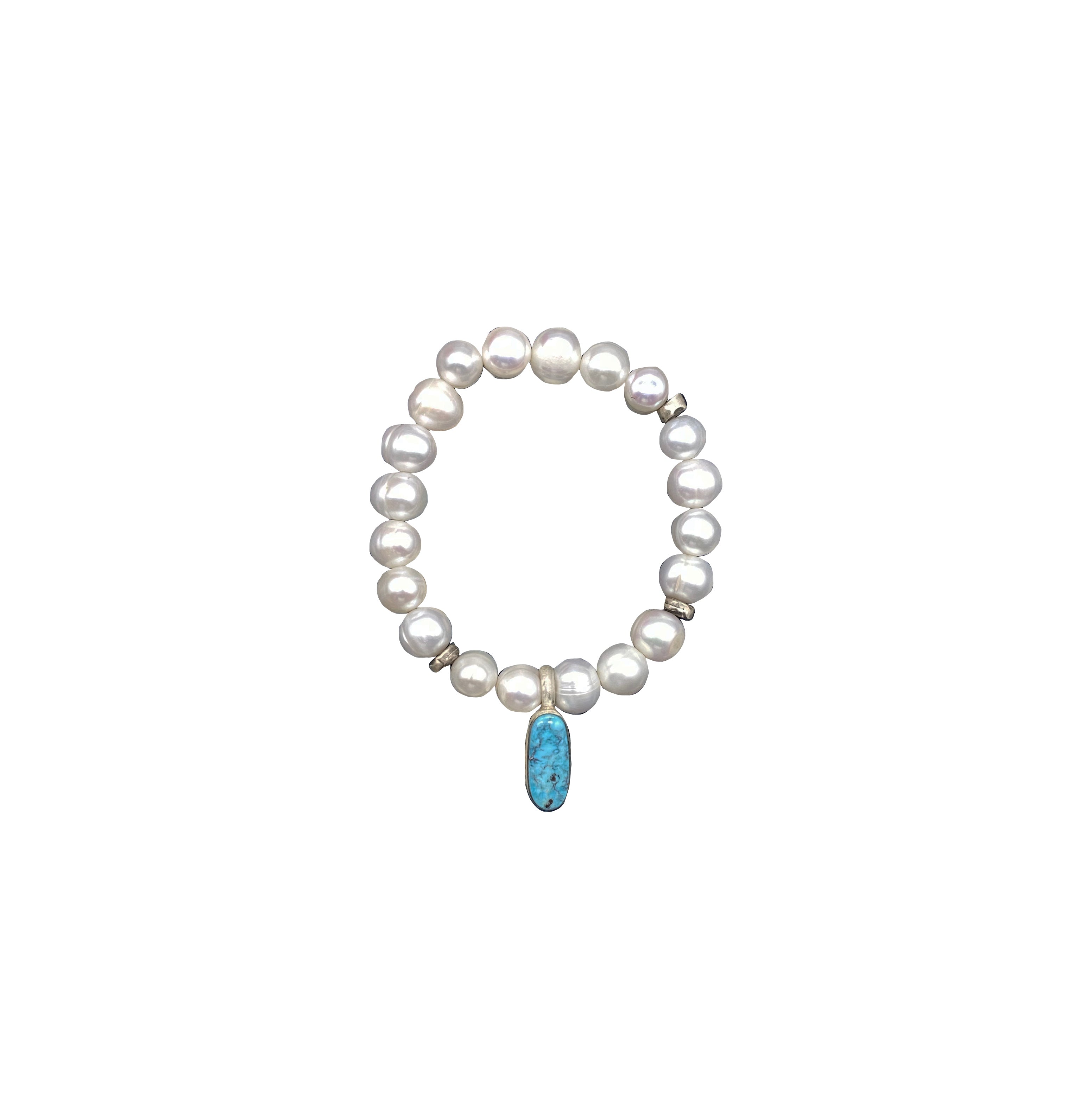 Everyday Pearl Turquoise Stretchy