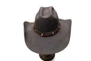 Double Leather Hat Band