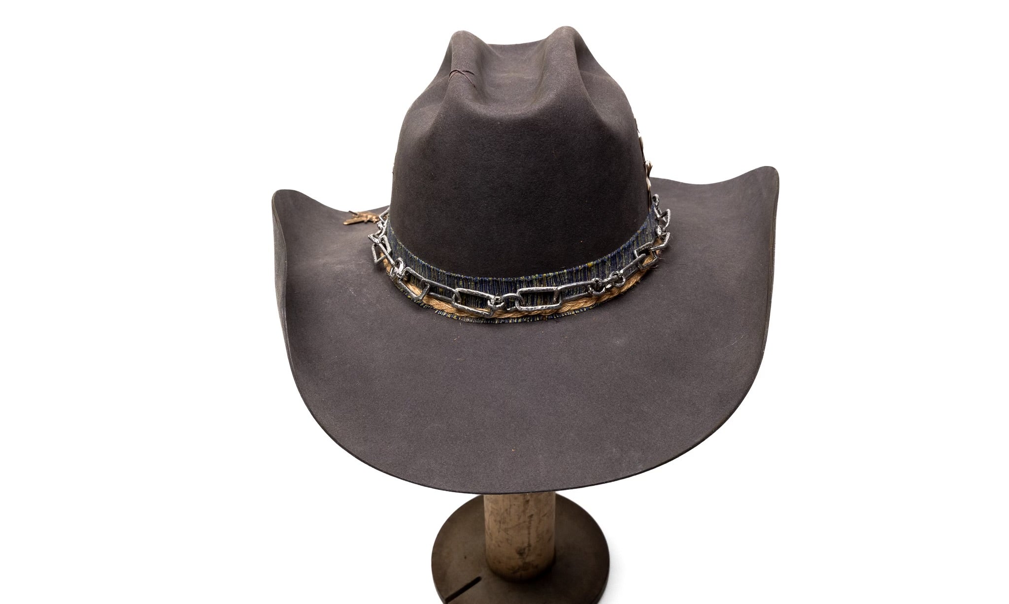 Anything but Square Chain Hat Band