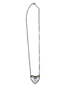Diamond Center Heart Necklace