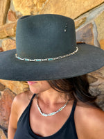 Kingman Inlay Demi Chain Hat Band