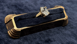 Oval Brillant 14K Gold Diamond Ring