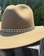 Double Leaf Hat Band