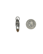 One Lucky Bullet Charm