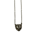 Cheetah Head Necklace