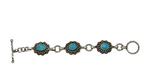 Turquoise Concho Bracelet
