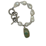 Baroque Pearl with 35ct Royston Bracelet