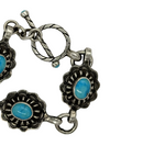 Turquoise Concho Bracelet