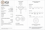 1.30 ct Round Diamond Brillant 14K Gold Earrings