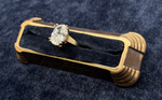 Oval Brillant 14K Gold Diamond Ring