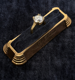 Round Brilliant 14K Gold Diamond Ring
