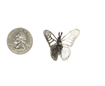 Diamond Monarch Butterfly Hat Pin