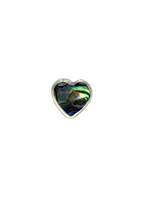 Abalone Pearl Heart Hat Pin