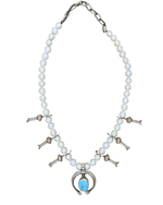 Pearl Turquoise Naja with Diamond