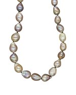 Round Blush Pearl with Melody Chain