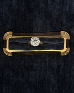 Round Brilliant 14K Gold Diamond Ring