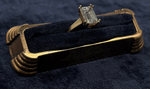 Emerald Cut 14K Gold Diamond Ring