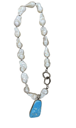 50 ct Blue Gem Necklace