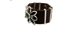 The Chella Sonoran Bluebird Leather Cuff
