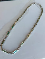 Kingman Inlay Demi Chain Necklace