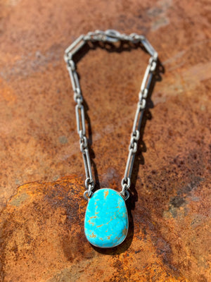 mens turquoise necklace products for sale | eBay