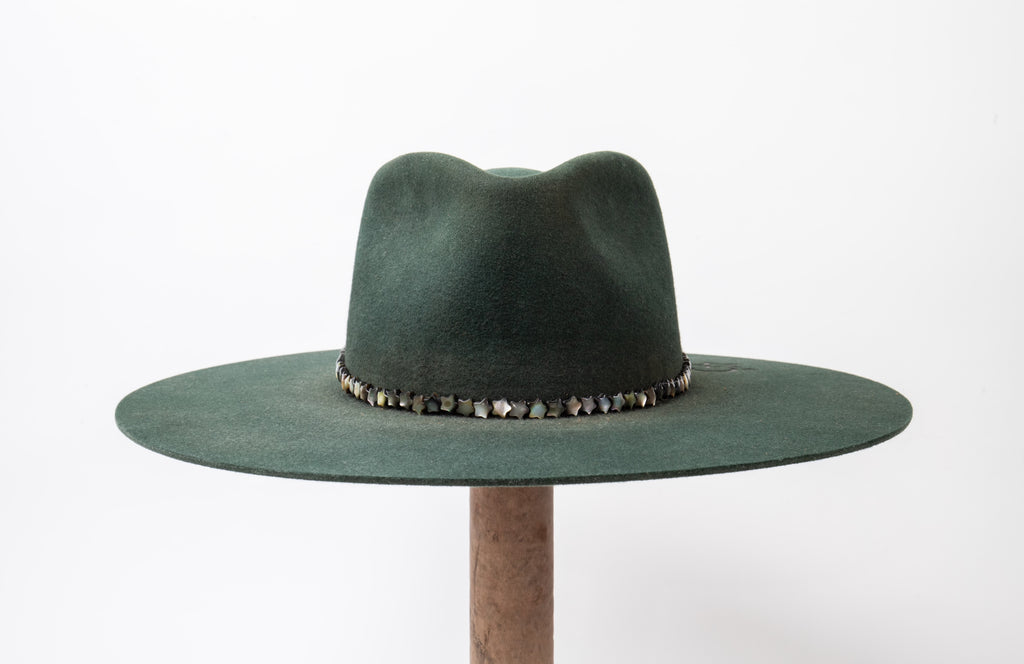 Abalone Seeing Stars Hat Band