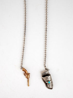 Gun and Holster Necklace