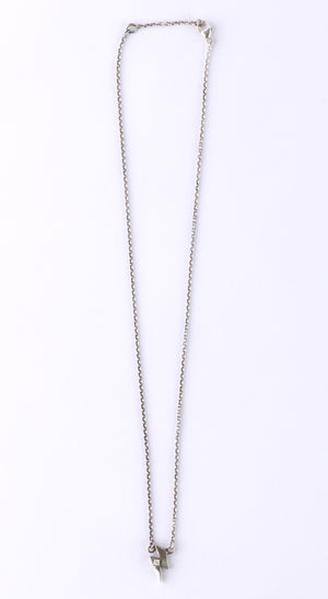 The Bolt Diamond Dainty Necklace