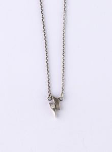 The Bolt Diamond Dainty Necklace