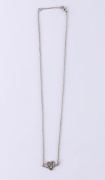 Sidewinder Snake Diamond Dainty Necklace