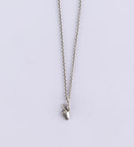 Peace Out Diamond Dainty Necklace