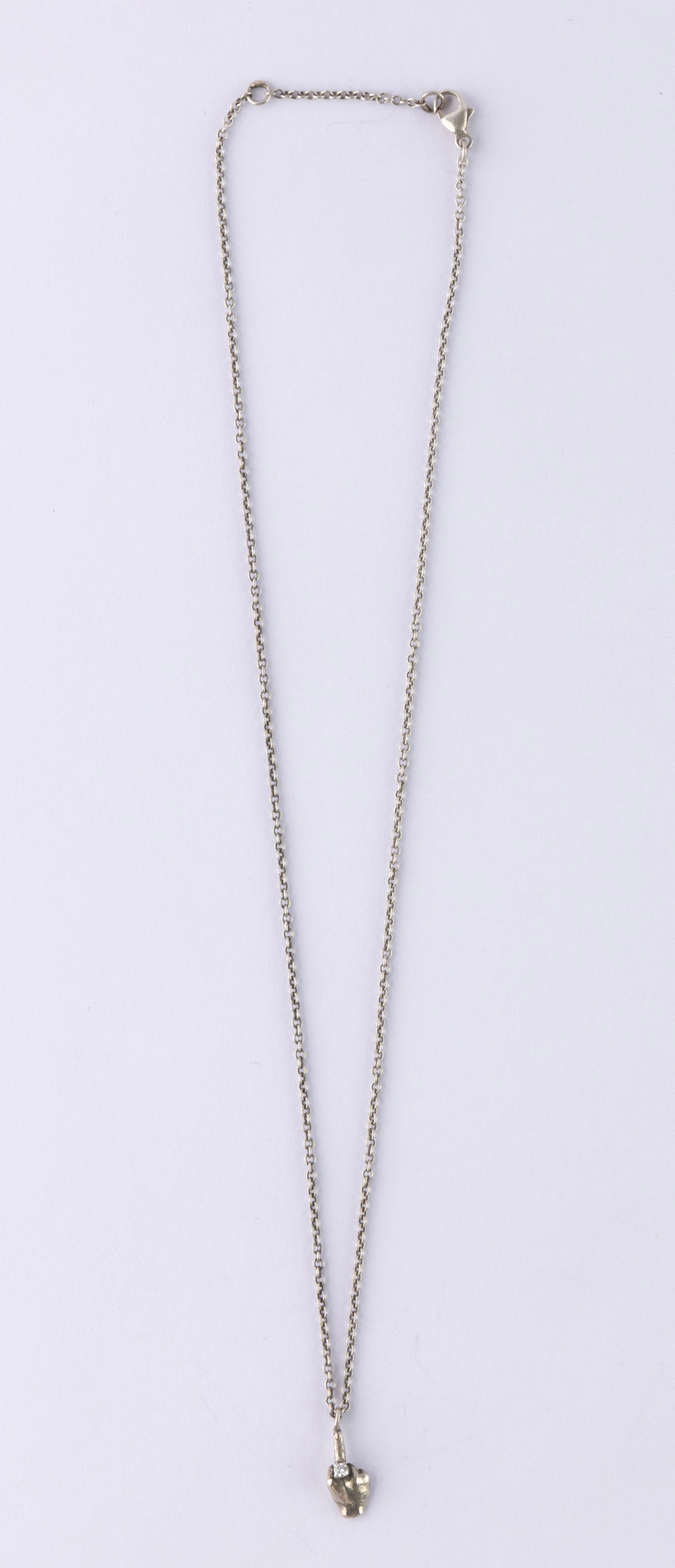 "The Bird" Diamond Dainty Necklace