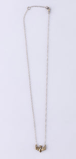 Bumble Bee Diamond Dainty Necklace