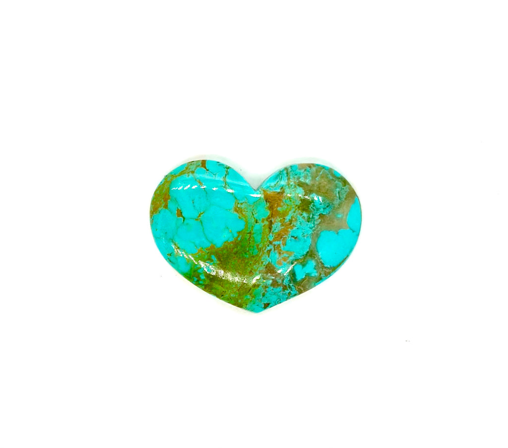 60 Carat Kingman Turquoise Heart #32