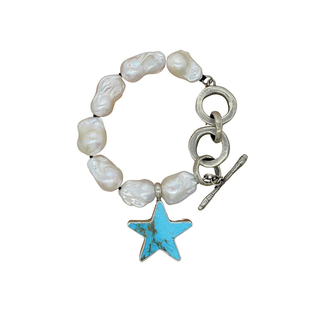Reina Turquoise Star Bracelet