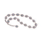 Blue Ridge Flower Concho Belt