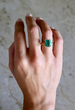 3.09 Ct. Emerald 14K Gold Ring