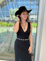 Blue Ridge Flower Concho Belt