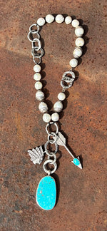 Baroque Pearl Rosary Necklace