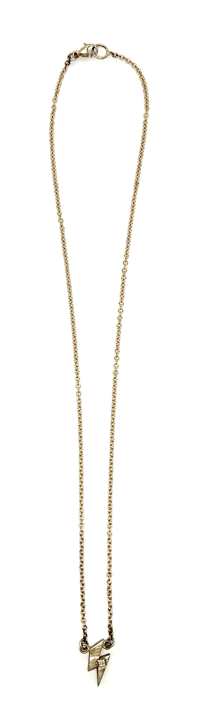 The Bolt Dainty Gold Necklace