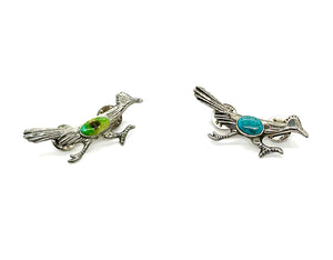 Turquoise Roadrunner Hat Pin