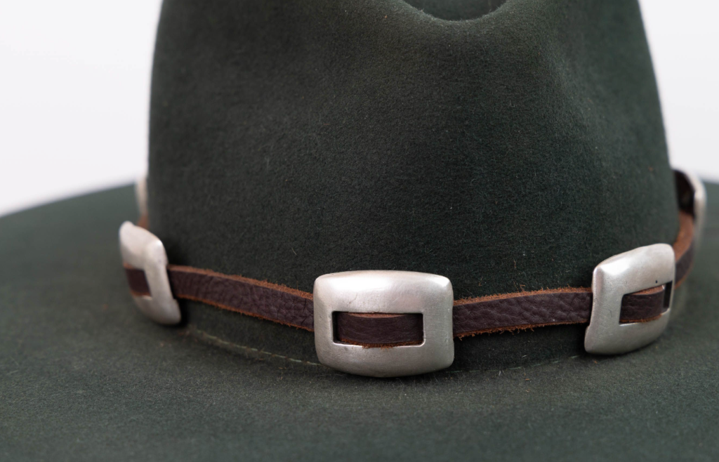 Seven Slide Concho Hat Band