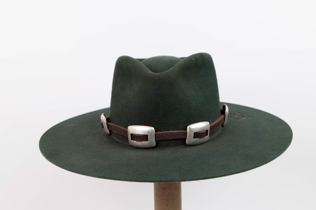 Seven Slide Concho Hat Band