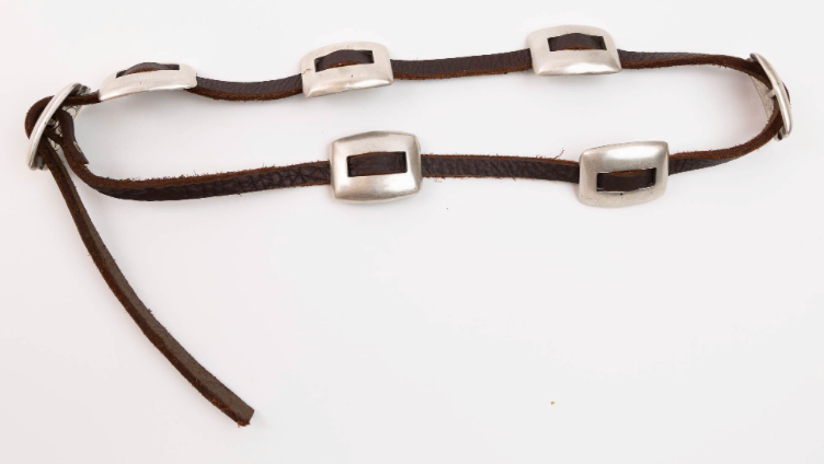 Seven Slide Concho Hat Band