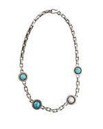 Bluebird Turquoise Broken Bow Necklace