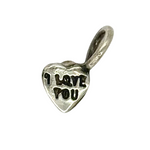 Tiny Conversation Heart Charm
