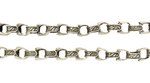 Sterling Silver Boot Spur Chain Bracelet