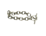 Sterling Silver Boot Spur Chain Bracelet