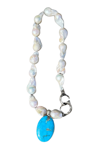 41c Kingman Baroque Debbie Necklace